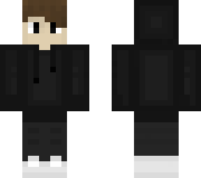 cool black hoodied guy