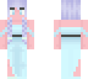girl in blue dress (for a pallete contest!)