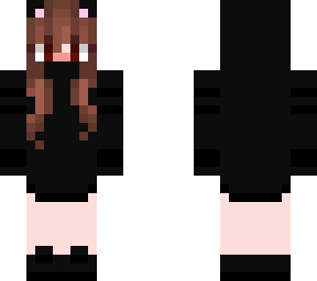 ink cat (hoodie girl edit)  again