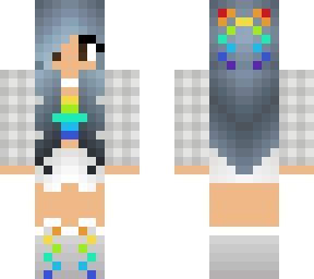 rainbow girl but classic not slim