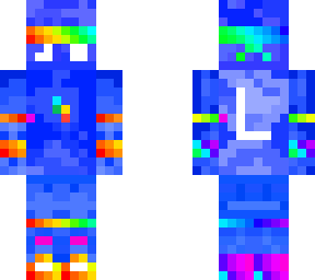 rainbowtryhard skin blue