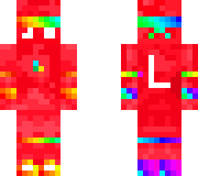 rainbowtryhard skin red