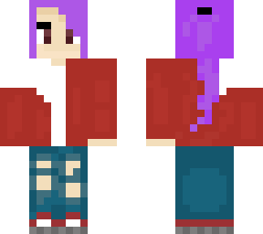 red jacket girl