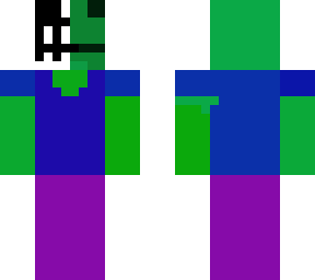 1/2 skeleton 1/2 zombie