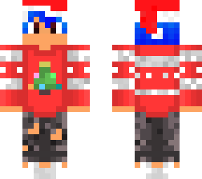christmas boy with hat