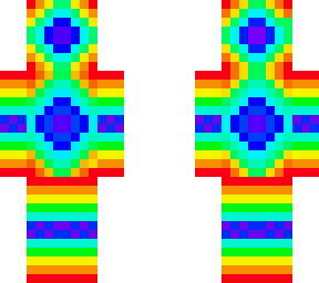 just a rainbow skin