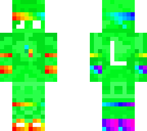 rainbowtryhard skin green