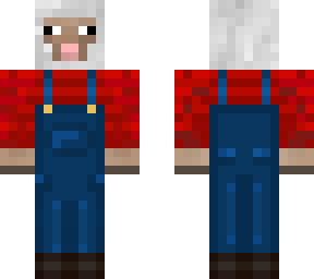 sheep with some overalls edit
