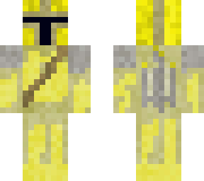 yellow mandalorian