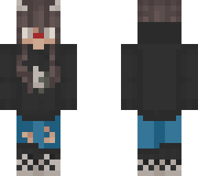 black christmas (female w/ red nose)