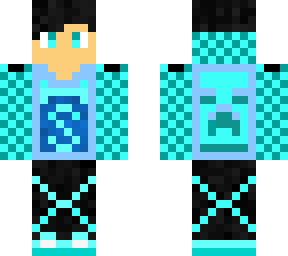 blue cheque hoodie guy!
