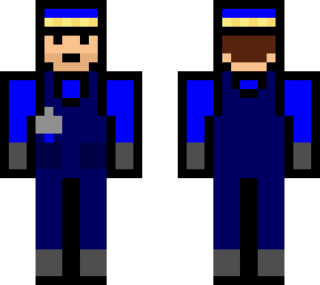 blue farmer