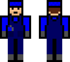 blue soldier