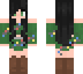 christmas tree girl