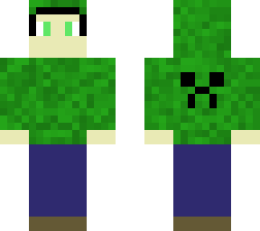 creeper hoodie girl