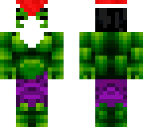 deerpy looking hulk santa