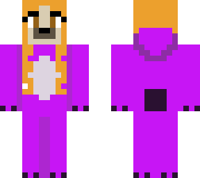 dog girl in bear onezie