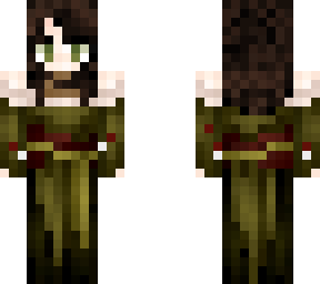 female elf, dark hait