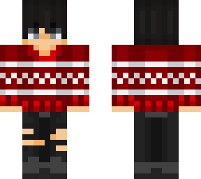 holiday sweater emo