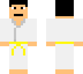 karateka cinturon amarillo