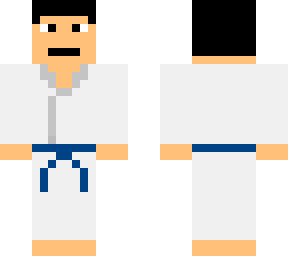 karateka cinturon azul