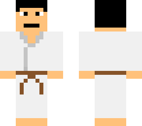 karateka cinturon marron