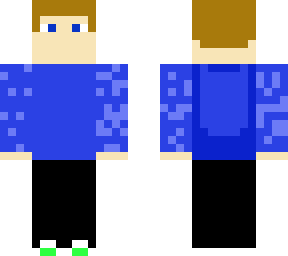 me in real life with my minecraft hoodie