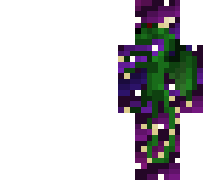 pixel art - space dragon
