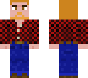 redhead lumberjack