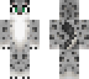Snow Leopard (edited) | Minecraft Skin