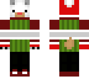xmas edition of polar bear