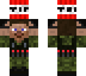 army steve (holding tnt)