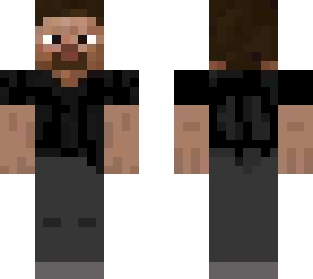 black shirt steve