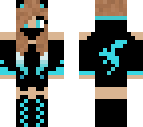 blue ninja girl