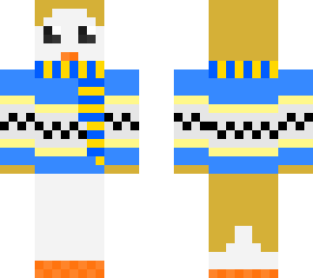 christmas goldpenguin
