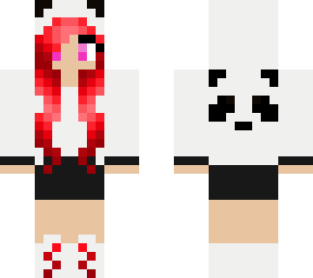 cute panda girl