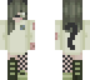 emo alien green