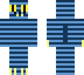 evil stripy cat