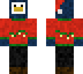 festive penguin