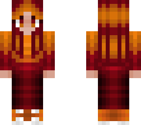 neon flame - red and orange blend - female
