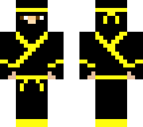 ninja cinturon amarillo