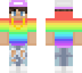 rainbow gang boy skin 8