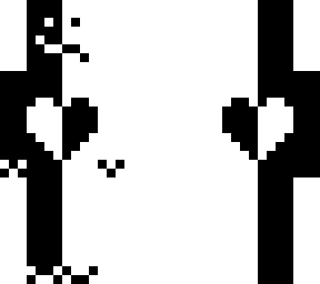 black and white ( opposites )
