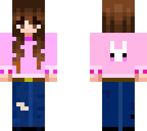 casual cute skin