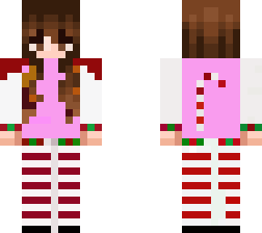 christmas girl skin