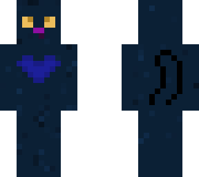 dark blue cat