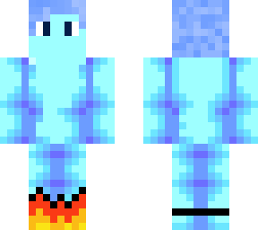 fire shoes on ice man