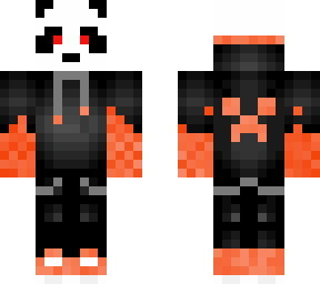 flaming rage panda