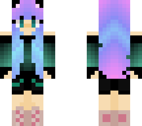 galaxy cat girl