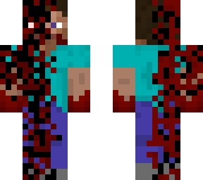 half-corrupted steve